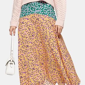 TOPSHOP floral skirt